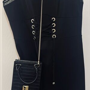 COPY - Guess Black Dress with Chain Bag. Together $56.00. Also sell separated